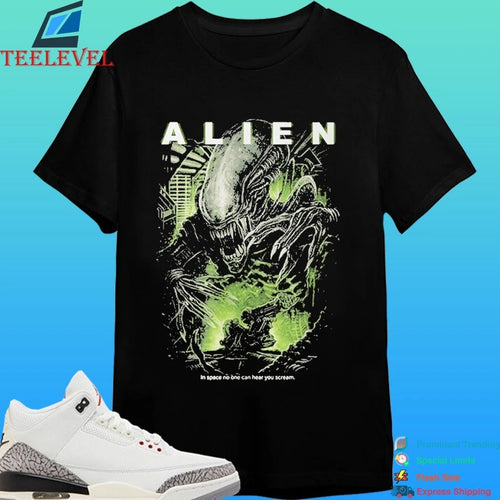 Alien In Space No One Can Hear You Scream Shirt