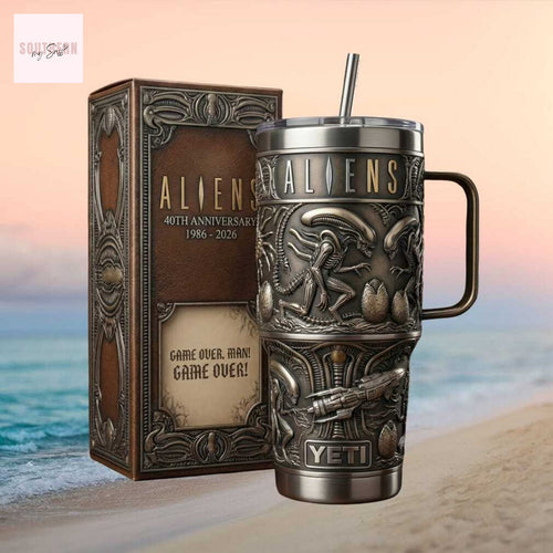 Aliens 40th Anniversary Game Over Tumbler