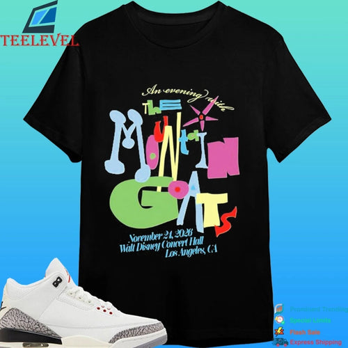 An Evening With The Mountain Goats Los Angeles Ca 2026 Shirt