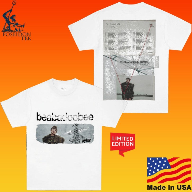 Beabadoobee Pylon Fall 2026 Tour T-shirt