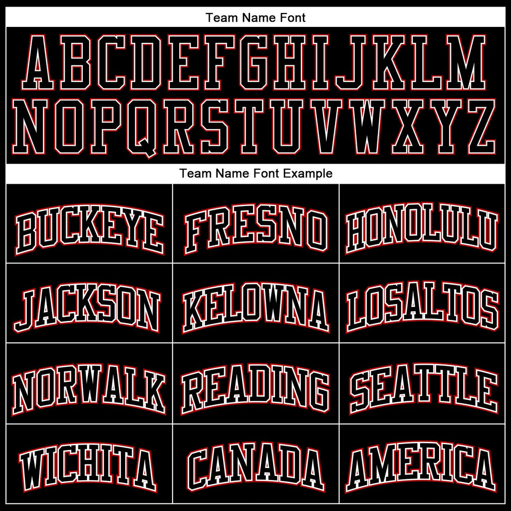 Custom Black Red Pinstripe Black-White Authentic Basketball Jersey