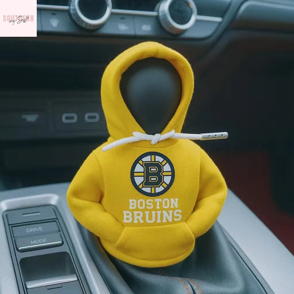 Boston Bruins Car Gear Shift Hoodie