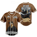 Classic Retro Luke Combs Music Artist Caffee Color Baseball Jersey
