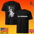 Contrarian News Black Contrarian T-shirt