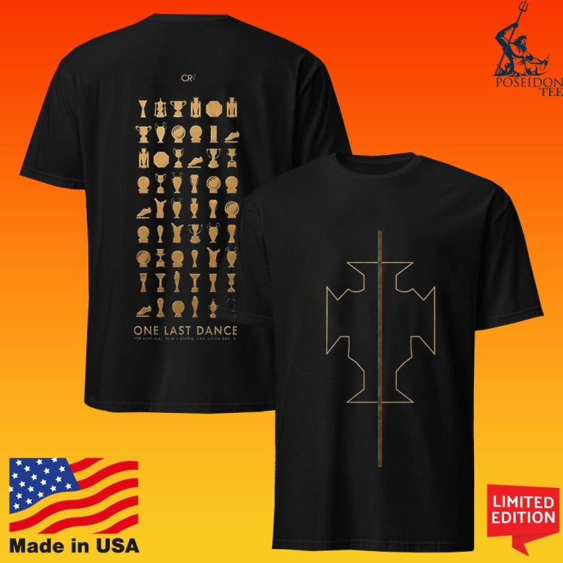 Cristiano Ronaldo One Last Dance Portugal CR7 Career Trophy T-shirt