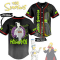 Custom Marge Simpson Halloween Eve Baseball Jersey