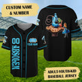 Custom Name And Number Absolem Black Alice's Adventures In Wonderland Basketball Jersey