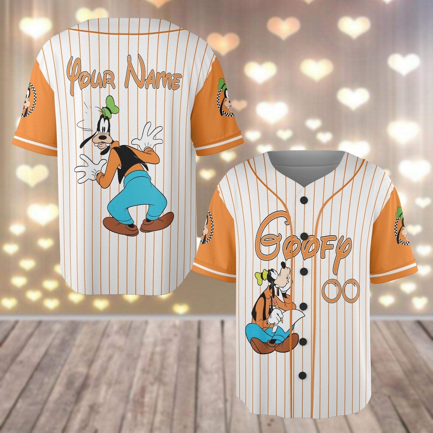 Custom Name Goof Baseball Jersey