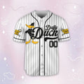 Custom Name Looney Tune Daffy Duck Simple Baseball Jersey