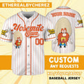 Custom Name Looney Tune Yosemite Sam Simple Baseball Jersey