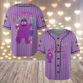 Custom Name Mcdonald's Grimace Shake Purple Baseball Jersey