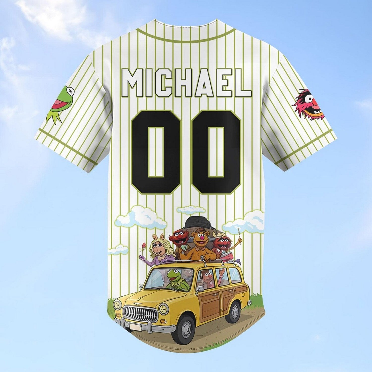 Custom Name The Muppets Baseball Jersey3