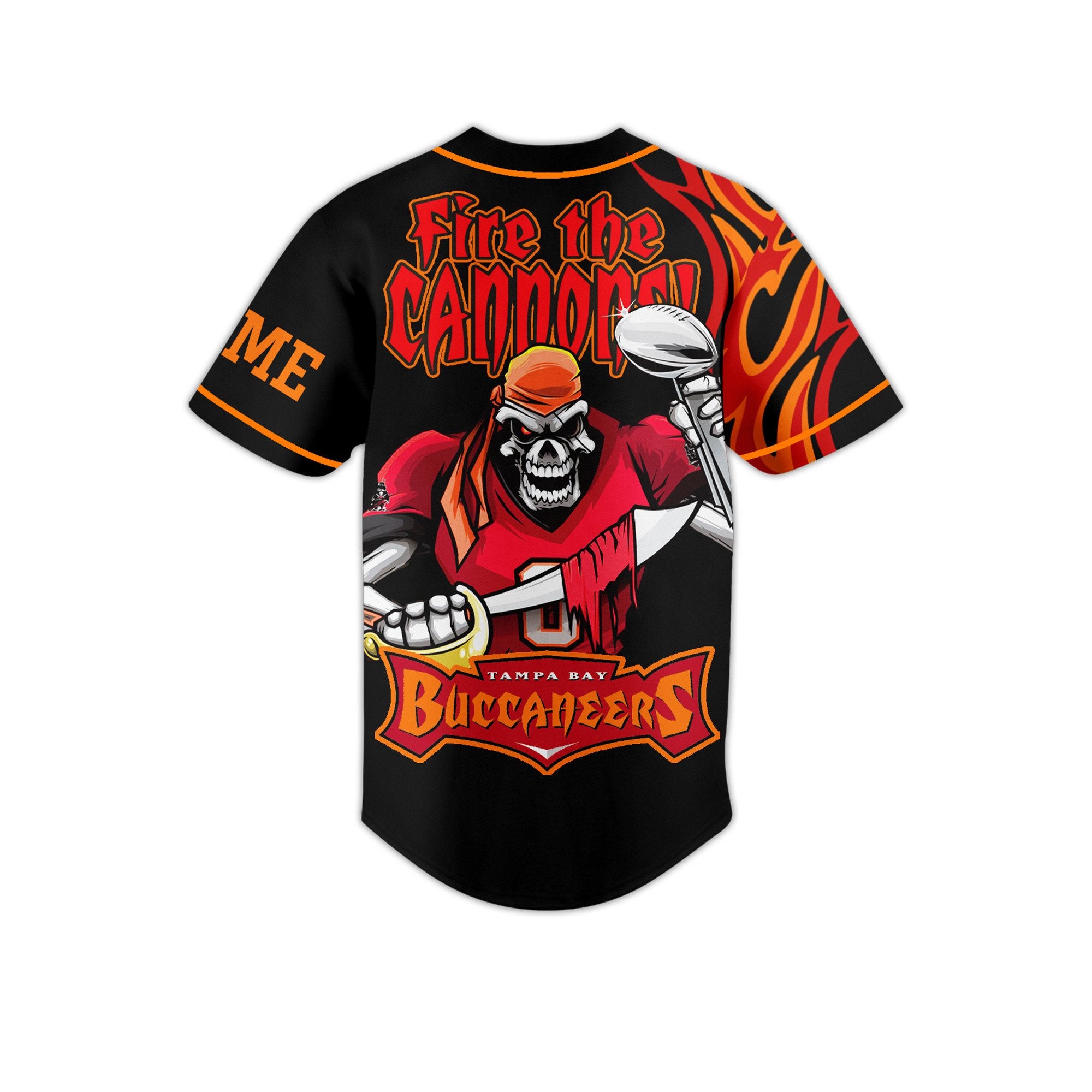 Custom Tampa Bay Buccaneers Sport Baseball Jersey Fast Shipping Worldwide