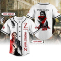 Customized The End Is Near World War Z Baseball Jersey