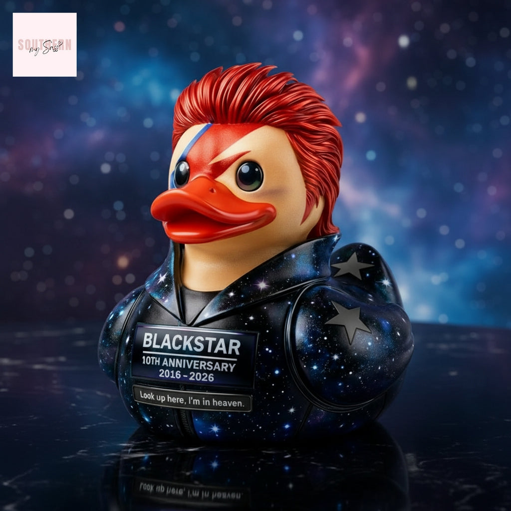 David Bowie Blackstar 10th Anniversary Rubber Duck