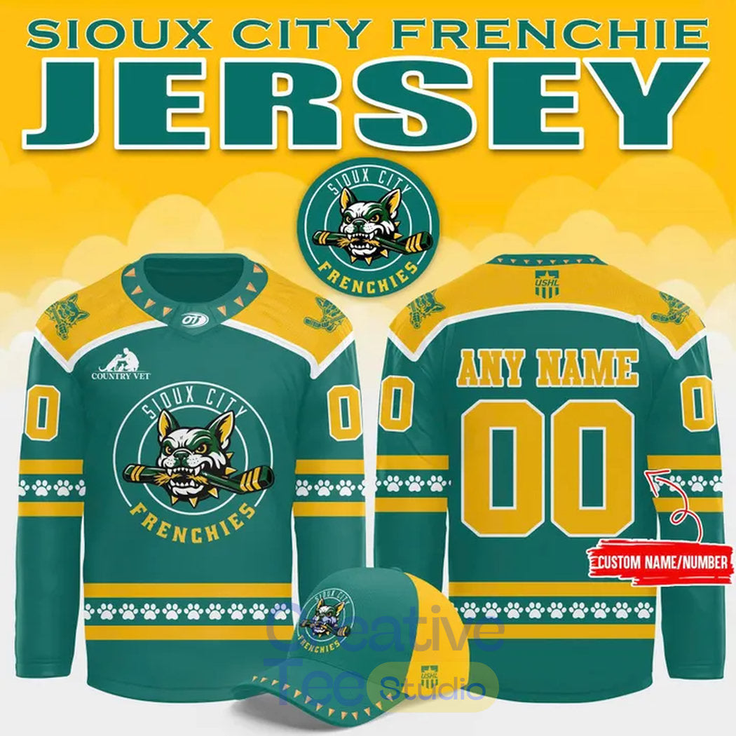Sioux City Musketeers x Sioux City Frenchies Custom Hockey Jersey