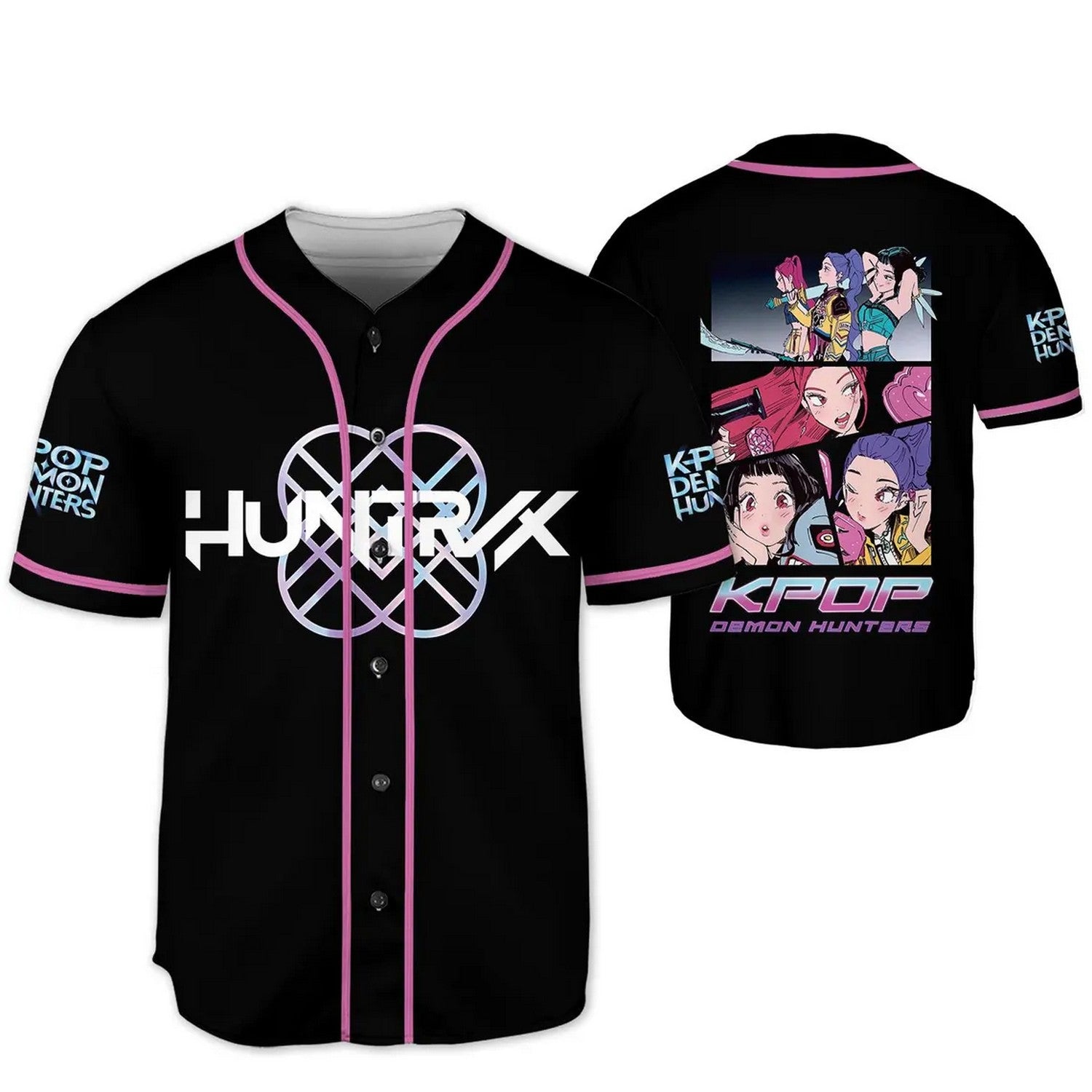 Demon Hunters Huntrix Baseball Jersey