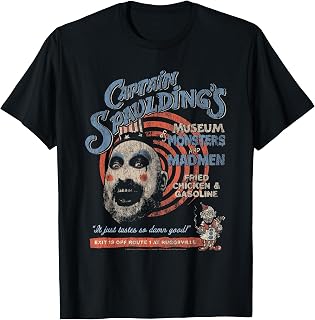 House 1000 Corpses Captain Spaulding'S Museum Monsters Unisex T-shirt, Sweatshirt, Hoodie (1)
