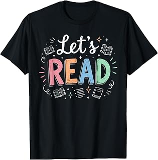 English Teacher Reading Teacher Lets Read Book Unisex T-shirt, Sweatshirt, Hoodie (1)