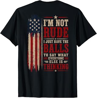 I'M Rude Balls Sarcastic Quote Unisex T-shirt, Sweatshirt, Hoodie (1)