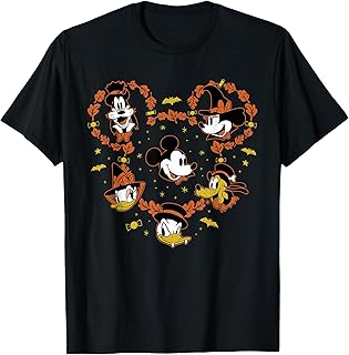Mickey Friends Halloween Fall Mickey Mouse Icon Unisex T-shirt, Sweatshirt, Hoodie (1)