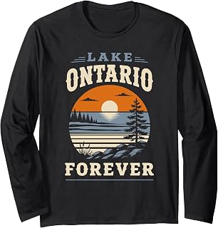 Lake Ontario Forever Vintage Retro Lakes Unisex T-shirt, Sweatshirt, Hoodie (1)