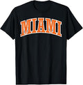 Miami Orange Vintage Florida Vacation Tourist Unisex T-shirt, Sweatshirt, Hoodie (1)