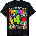 First Day Preschool 1st Day School Unisex T-shirt, Sweatshirt, Hoodie (1)