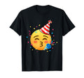 Emoticon Party Smiling Face Partying Birthday Unisex T-shirt, Sweatshirt, Hoodie (1)