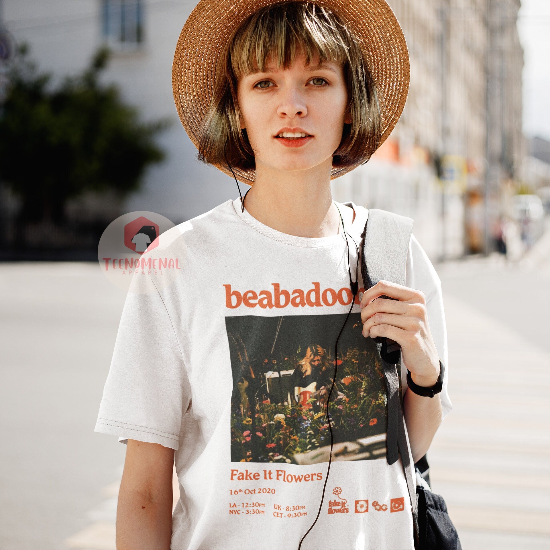 Beabadoobee Fake Flowers Album Tee Indie Music Artist Merch Fans (4)