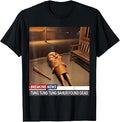 Tung Tung Tung Sahur Found Dead Breaking News Meme Unisex T-shirt, Sweatshirt, Hoodie (1)