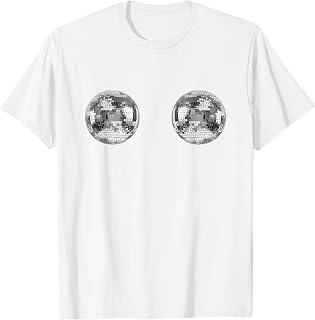 Disco Ball Bikini Bra 90s Disco Ball Unisex T-shirt, Sweatshirt, Hoodie (1)