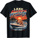 Lake America Est 2026 Trump Patriotic Usa Unisex T-shirt, Sweatshirt, Hoodie (1)