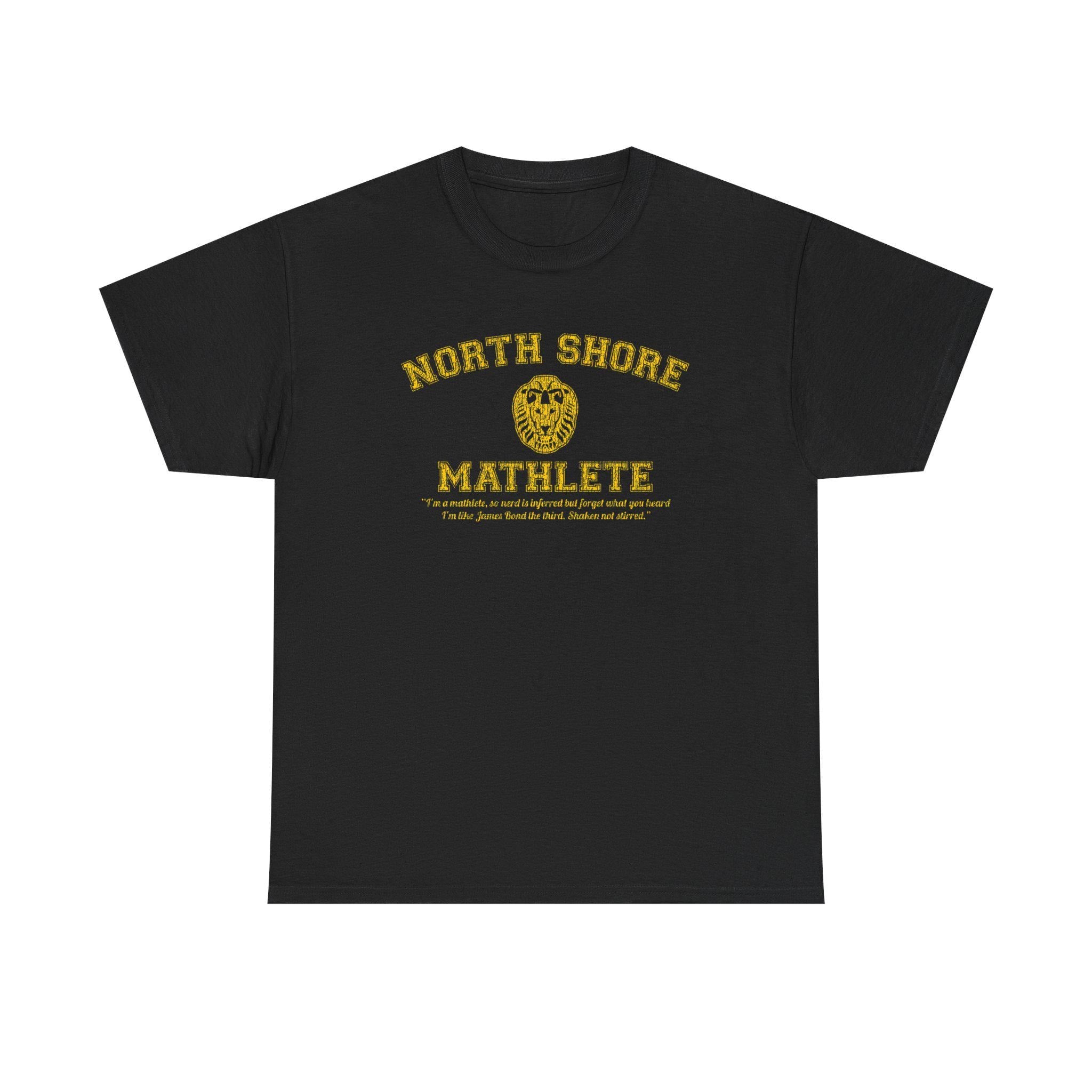 North Shore School Mathletes Mean Movie Navy Black Tee Size 5xl (1)