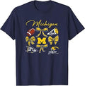 Michigan Wolverines Football Bow Navy Officially Licensed (1)