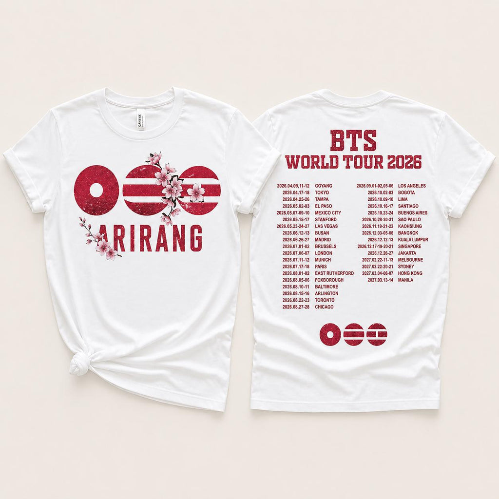 Oversized Bts Arirang 2026 World Tour Kpop Bts Concert Merch Bangtan Fan (4)