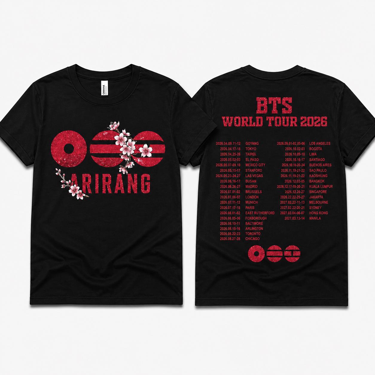 Oversized Bts Arirang 2026 World Tour Kpop Bts Concert Merch Bangtan Fan (3)