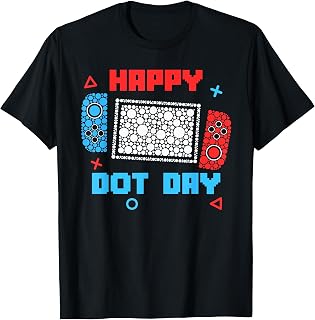 Happy Dot Day Gamer Controller Polka Dot Unisex T-shirt, Sweatshirt, Hoodie (1)