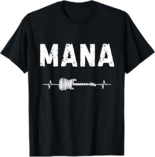 Mana Guitar Heartbeat Music Guitarist Retro Vintage Unisex T-shirt, Sweatshirt, Hoodie (1)