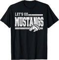Mustangs School Sports Fan Team Spirit Vintage Unisex T-shirt, Sweatshirt, Hoodie (1)