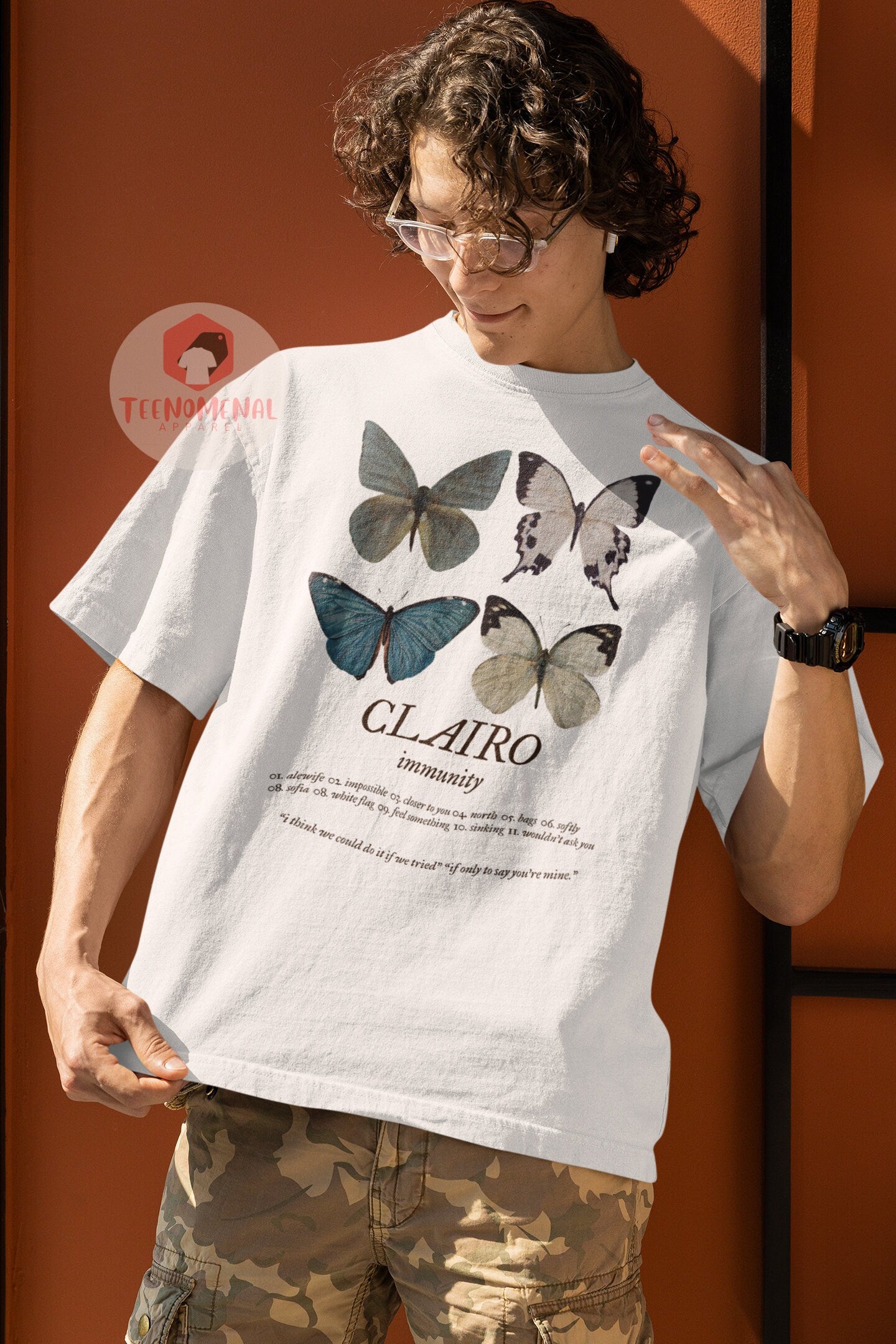Clairo Immunity Album Tee Music Merch Printed Music Poster (3)