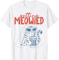 Getting Meowied Cat Bride Cat Wedding Bachelorette Unisex T-shirt, Sweatshirt, Hoodie (1)