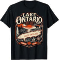 Lake Ontario Forever Canada Vintage Sunset Unisex T-shirt, Sweatshirt, Hoodie (1)
