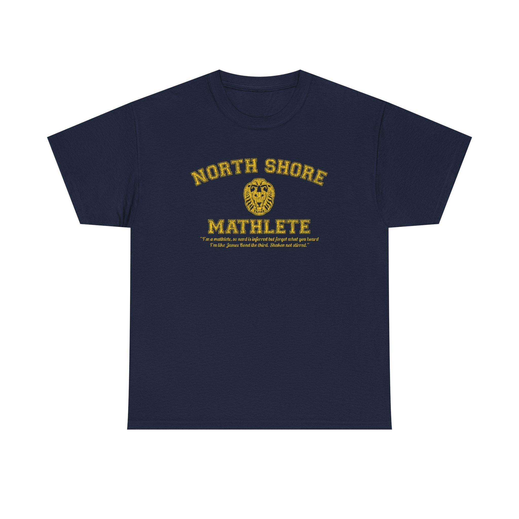 North Shore School Mathletes Mean Movie Navy Black Tee Size 5xl (2)