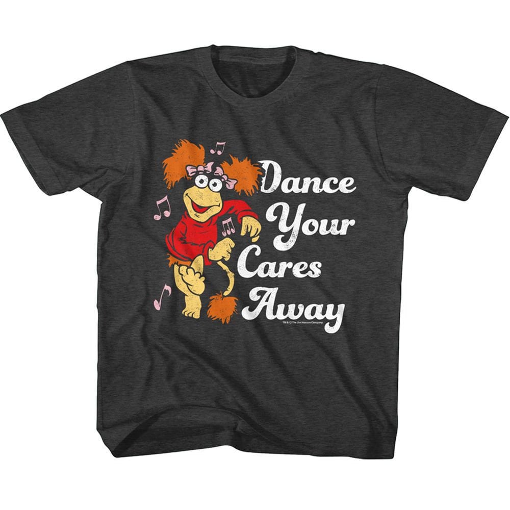 Fraggle Rock Dance Cares Away Vintage Smoke Unisex T-shirt, Sweatshirt, Hoodie (1)