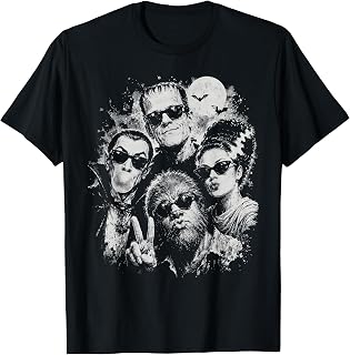 Vintage 90s Halloween Frankenstein Monsters Selfie Lovers (1)