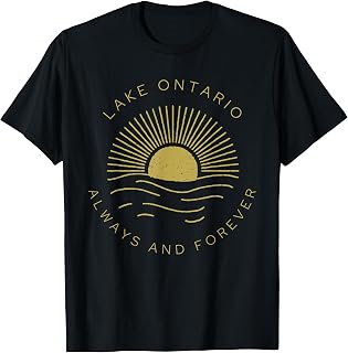 Vintage Lake Ontario Always Forever Unisex T-shirt, Sweatshirt, Hoodie (1)
