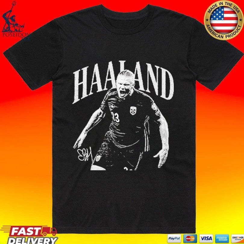 Erling Haaland Norway Football T-shirt