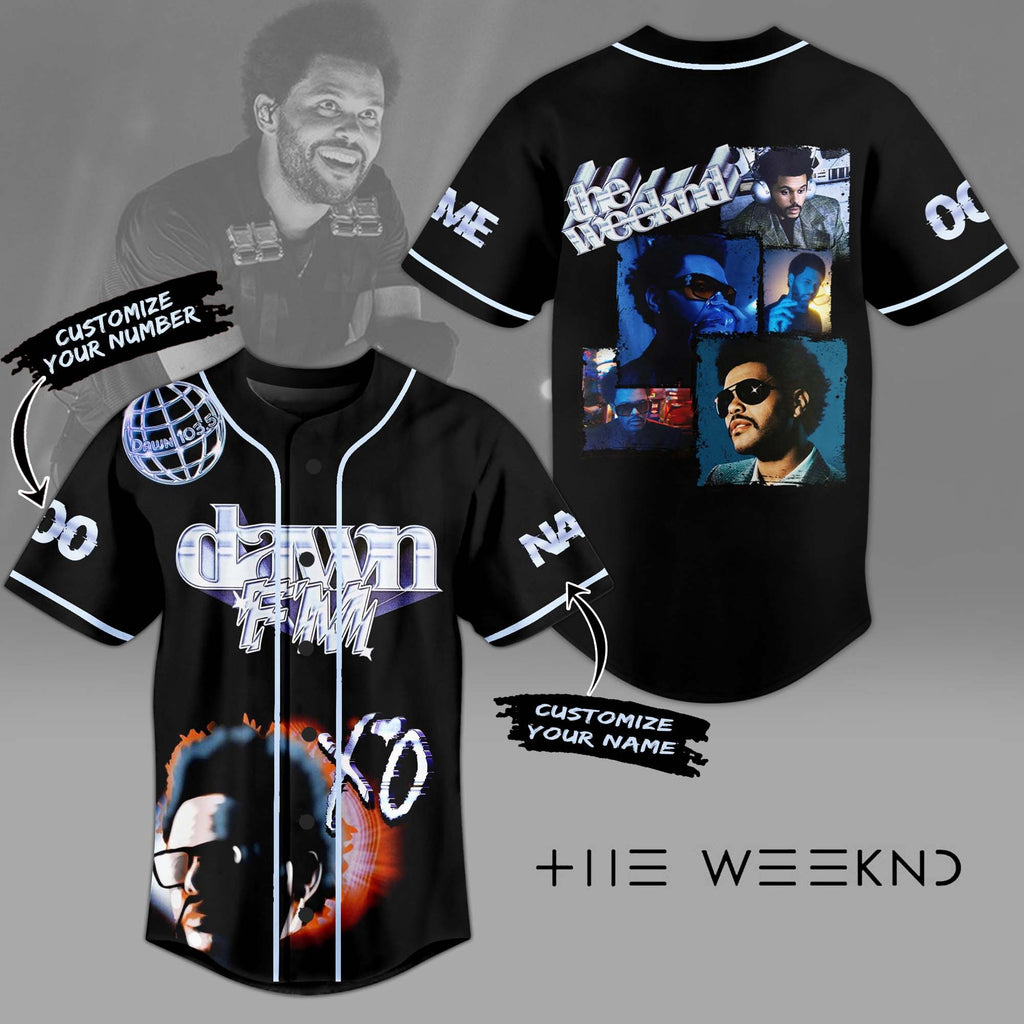 Fashionable Personalized The Weeknd Baseball Jersey