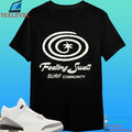 Feeling Well Surf Community Swirl Shirt
